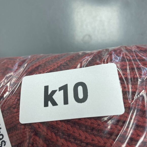 NEW Lands' End Drifter Men's L 1/4 Zip Sweater Rust Red 100% Cotton - Picture 11 of 11